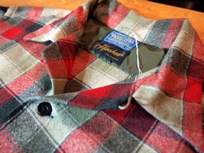 画像1: 1950s【PENDLETON】ウールシャツ