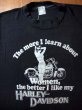 画像1: SALE!! 1980s〝HARLEY-DAVIDSON〟エロプリントTee(カットオフ) (1)