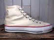 画像5: 銀箱デッドストック!!1980s【CONVERSE ALLSTAR】生成りHi　9 1/2 (5)