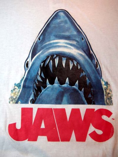 画像1: 1970s?JAWS?映画Tシャツ