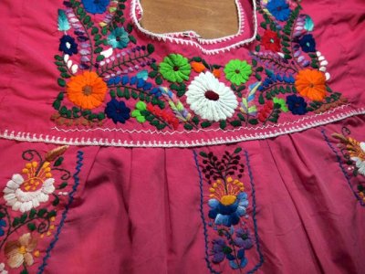 画像2: メキシカン刺繍ワンピース