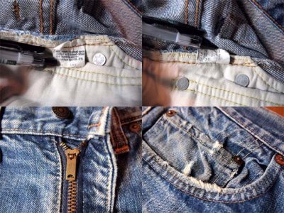 画像1: 1970s【LEVI'S】517シングル　表記w34