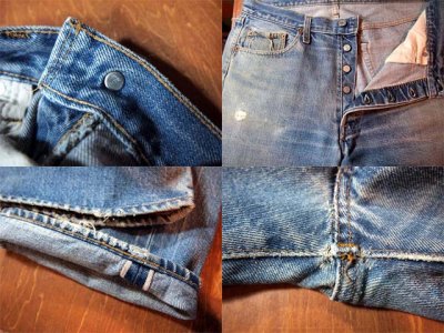 画像2: 1970s【LEVI'S】50166後期　表記w35