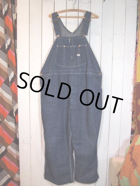 画像1: SALE!! 1960s【Lee】JELT DENIMオーバーオール (1)