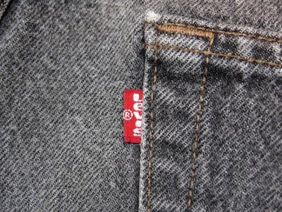 画像1: USA製【LEVI'S】501ブラック　W34