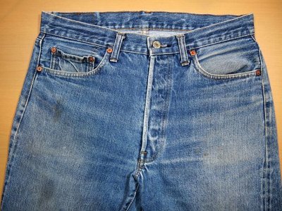 画像1: 1980s【LEVI'S】501赤耳　w34