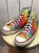 画像1: 1990sUSA製【CONVERSE ALLSTAR】タイダイHi　7 (1)