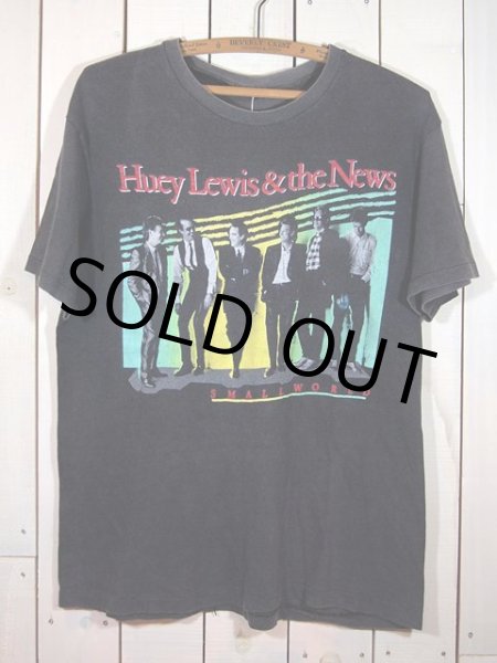 画像1: 1980s【Huey Lewis & The News】バンドTシャツ (1)