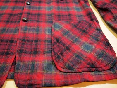 画像2: 1960s【PENDLETON】オンブレーチェックウールジャケット