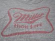 画像5: 1960s Miller HIGH LIFE染込みプリントTシャツ (5)