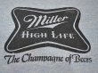 画像5: 〜1980s【Miller】Beerメーカー杢リンガーTシャツ (5)