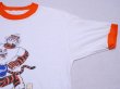 画像5: 1980s EssoTiger染込みリンガーTシャツ　実寸L (5)