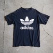 画像1: 1990s adidas トレフォイルTシャツ　 実寸L〜  (1)