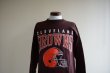 画像5: 1980s ARTEX スウェット　 CLEVELAND BROWNS　 表記M  (5)