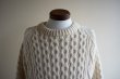 画像6: K.A.M. KNITWEAR フィッシャーマンセーター　 MADE IN IRELAND　 表記44  (6)