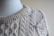 画像7: ARAN CRAFTS フィッシャーマンセーター　 MADE IN IRELAND　 表記XL  (7)