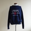 画像1: CHAPS RALPH LAUREN ロゴプリントスウェット　 表記L  (1)