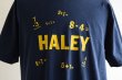 画像7: 1990s HALEY 両面プリントTシャツ　 表記L  (7)