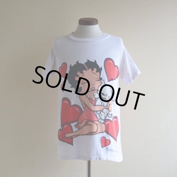 1990s Betty Boop プリントTシャツ MADE IN USA 表記S - 古着屋