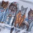 画像5: NASA HEADQUARTERS "ねご" 両面プリントTシャツ　 表記L  (5)