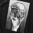 画像4: M.C.ESCHER アートTシャツ　 「写像球体を持つ手」　 表記XL  (4)