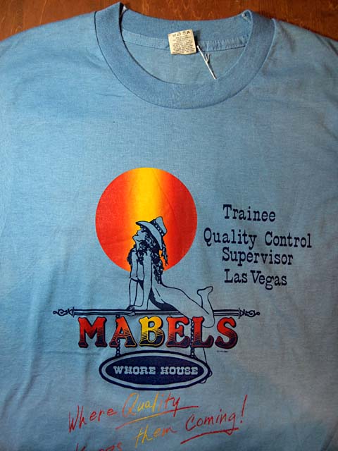 デッドストック!!1980s【SCREEN STARS】?MABELS?エロTee - 古着屋