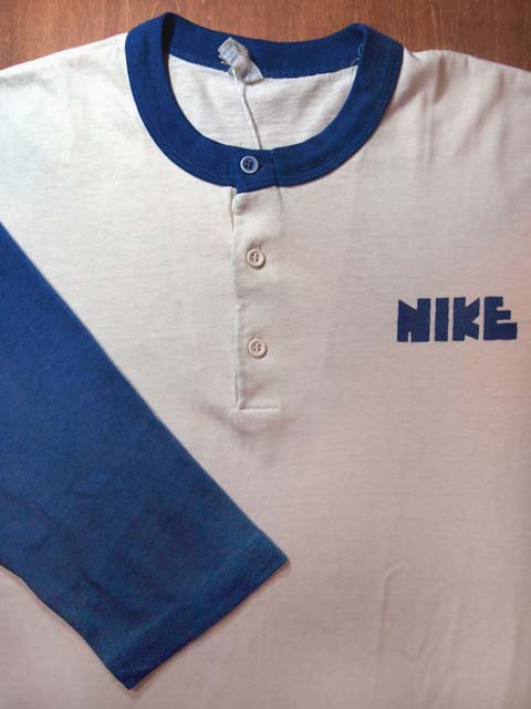 1970s Nike ゴツナイキ ベースボールtシャツ 古着屋hamburgcafe