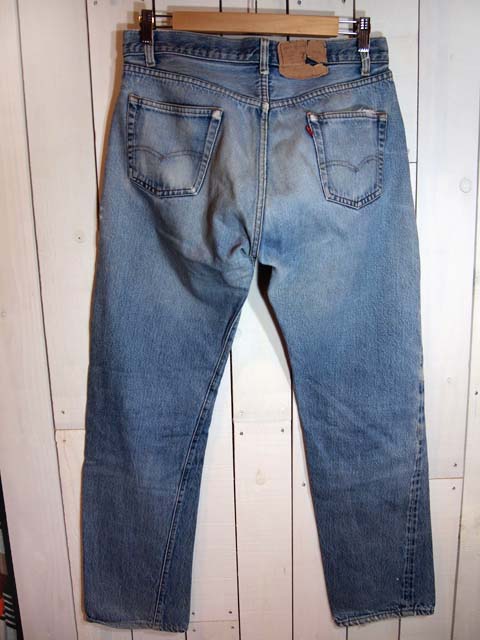 1980s【LEVI'S】501赤耳 表記w34 - 古着屋HamburgCafe