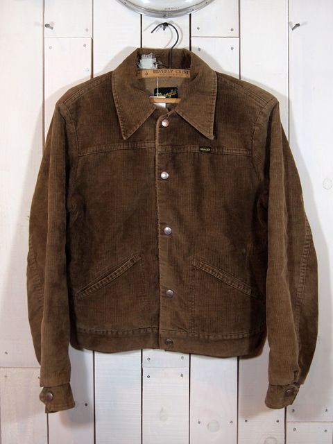 1970s【Wrangler】コーデュロイボアランチジャケット - 古着屋