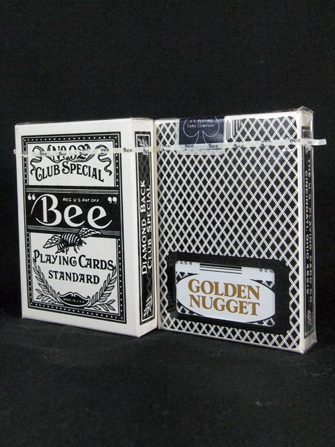 未開封デッドストック!!【Bee】カジノホテル実使用トランプ(GOLDEN