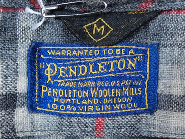 1950ｓ【PENDLETON】ウールガウン - 古着屋HamburgCafe