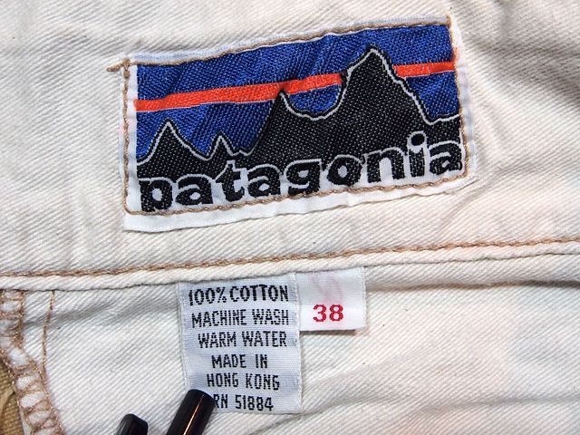 1970s【Patagonia】白タグ ダブルニーパンツ - 古着屋HamburgCafe