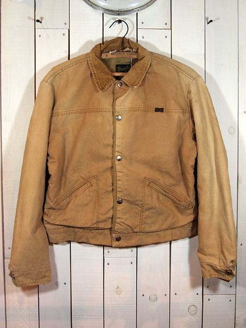 1970s【Wrangler】ダックボアランチジャケット - 古着屋HamburgCafe