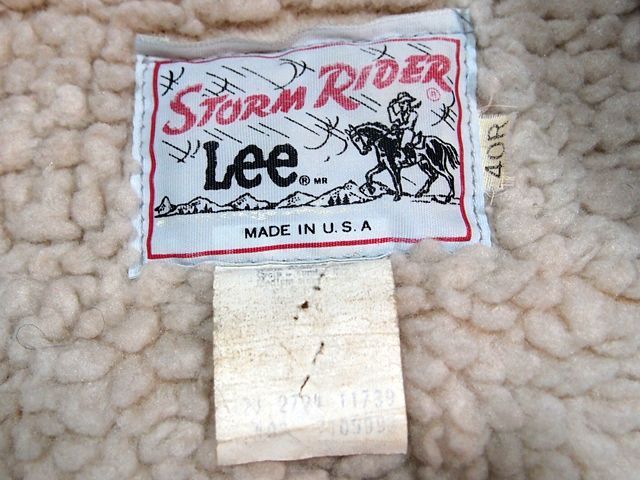 1970s【LEE STORM RIDER】コーデュロイボアジャケット - 古着屋HamburgCafe