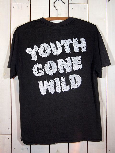 1980s【SKID ROW】バンドTシャツ “YOUTH GONE WILD” - 古着屋HamburgCafe