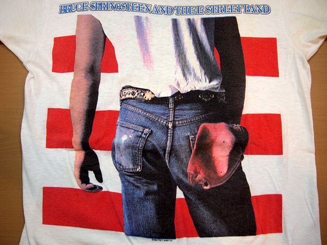 80s 当時物 ブルース スプリングスティーン ビンテージ Tシャツ