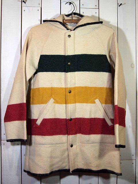 1970s【Woolrich】ブランケットコート - 古着屋HamburgCafe