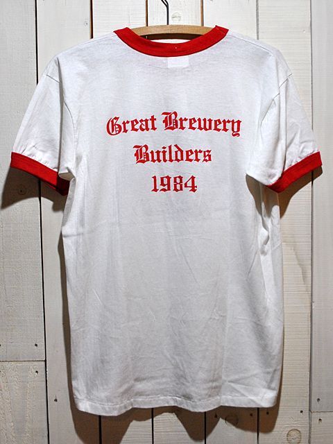 1980s BudweiserリンガーTシャツ - 古着屋HamburgCafe