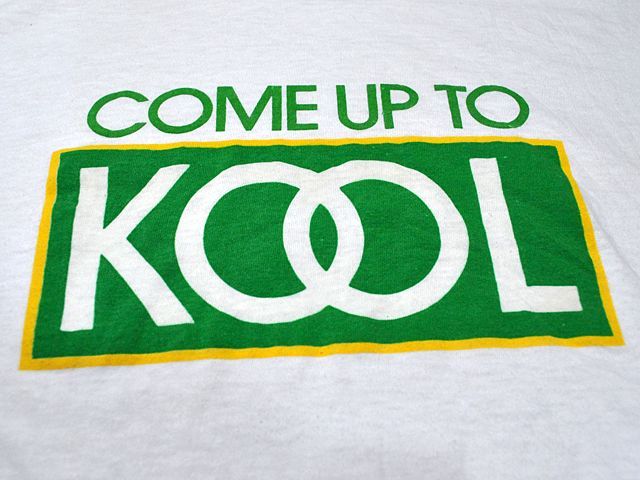 1980s【KOOL】リンガーTシャツ - 古着屋HamburgCafe