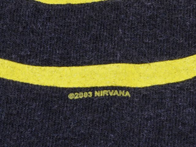 2000s NIRVANAバンドTシャツ 表記L - 古着屋HamburgCafe