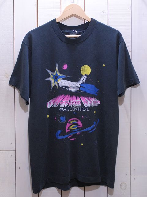 1990s NASA US.SPACE CAMP Tシャツ 表記L - 古着屋HamburgCafe