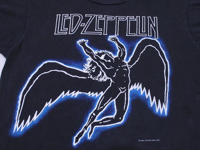 1980s LED ZEPPELINバンドTシャツ　表記L