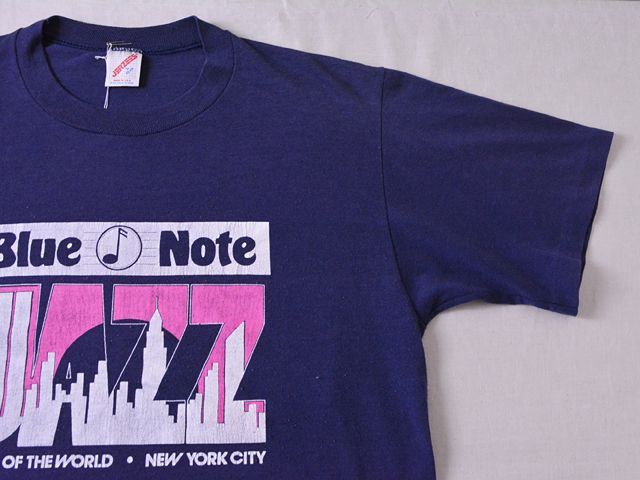 1980s Blue Note JAZZ FESTIVAL Tシャツ 表記L - 古着屋HamburgCafe