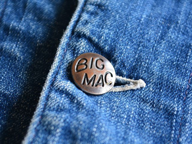 〜1960s BIG MAC デニムカバーオール 　実寸40