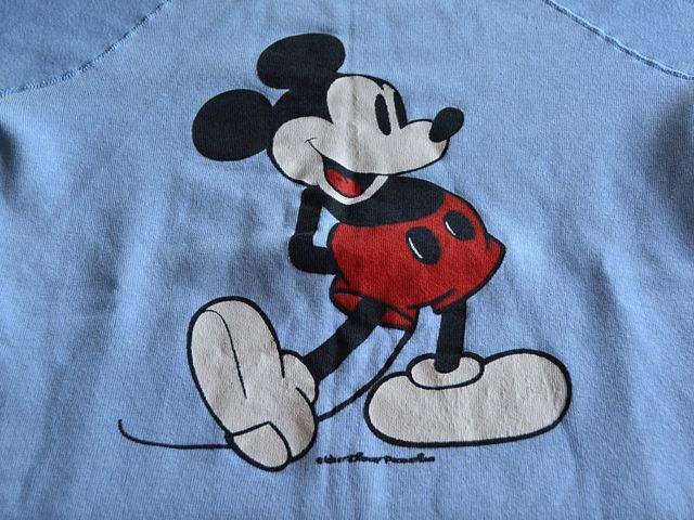 1970s〜 Mickey Mouse スウェット 実寸L - 古着屋HamburgCafe