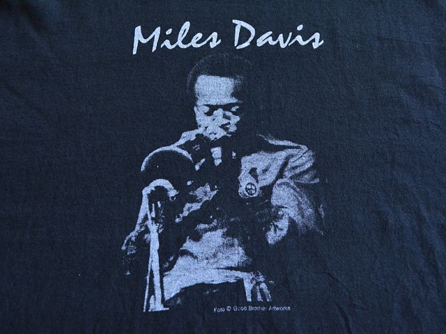 1990s Miles Davis Tシャツ　表記XL