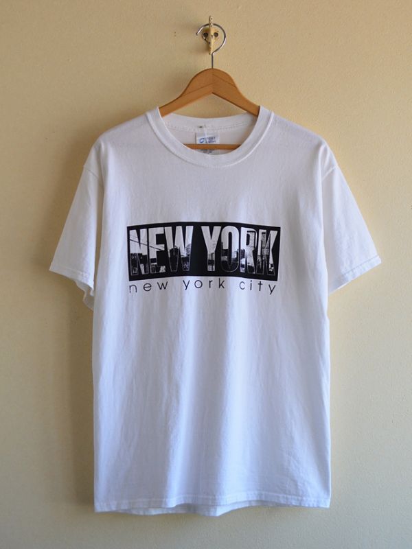 1990s New York City Tシャツ 表記m 古着屋hamburgcafe