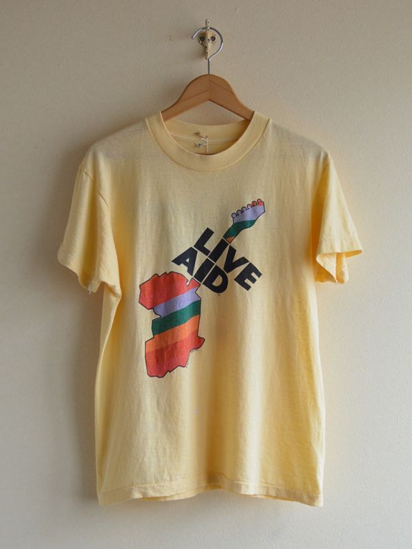 LIVE AID Tシャツ 1985年製ヴィンテージ  サイズM
