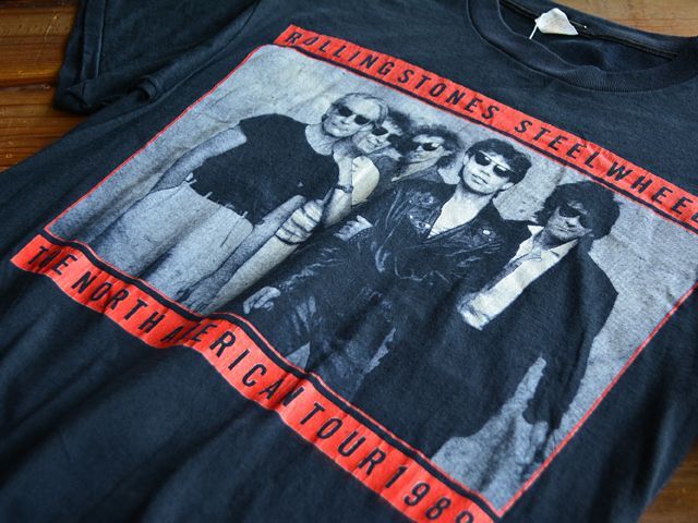 ローリングストーンズ ツアーTシャツ 89年物 - Tシャツ/カットソー ...