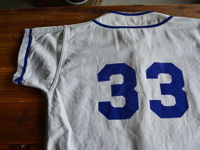 1960s Russell Southern ベースボールシャツ 表記L - 古着屋HamburgCafe